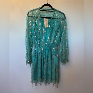 Flattering Sequin Dress